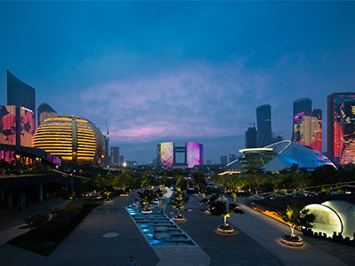 Glorious G20, Charming Hangzhou--Thematische Beleuchtung des G20 Gipfels in Hangzhou -Qianjiang New Town