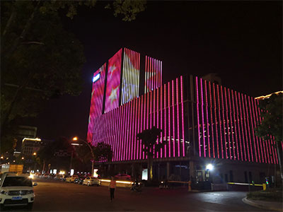 LED Landschaft Beleuchtung Design Bangjie Plaza in Yiwu